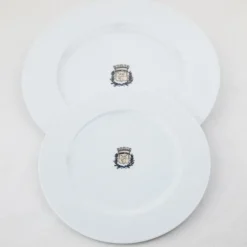 Assiette à dessert blanche Maison Empereur Ø20 cm