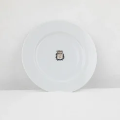 Assiette à dessert blanche Maison Empereur Ø20 cm