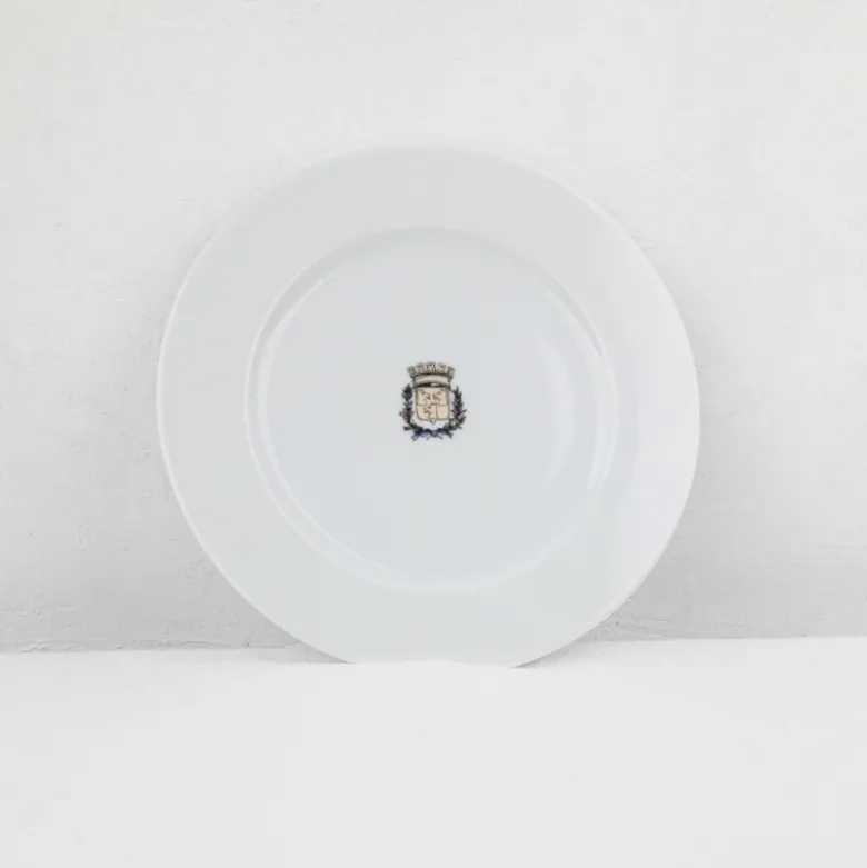 Assiette à dessert blanche Maison Empereur Ø20 cm