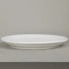 Assiette plate en grès naturel