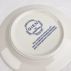 6 assiettes plates dépareillées vertes - Gien