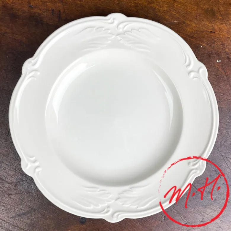 4 assiettes Rocaille Ø 28cm - Gien