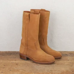 Bottes Camarguaises en daim