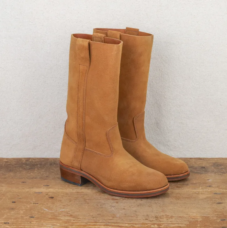 Bottes Camarguaises en daim