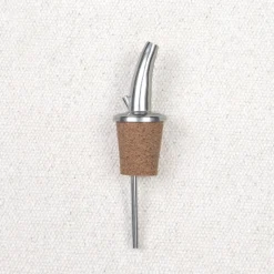 Bouchon verseur en inox et liège