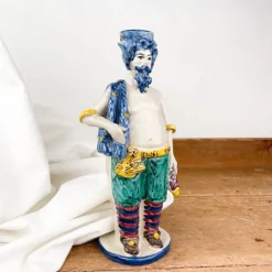 Bougeoir artisanal Pêcheur de Lumera