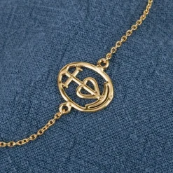 Bracelet Croix de Camargue vermeil