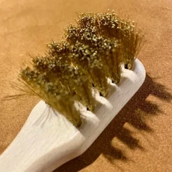 Brosse à daim fils de laiton