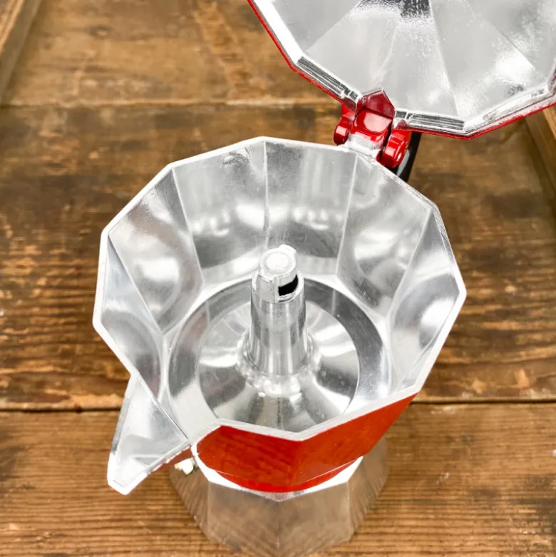 Cafetière italienne colorée