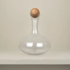 Carafe à vin en verre soufflé