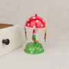 Carrousel mécanique champignon et gnomes