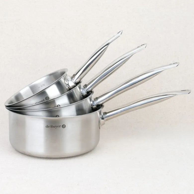 Casserole inox brossé Prim'Appety De Buyer