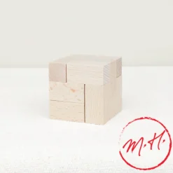 Casse tête cube en bois
