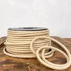 Câble luminaire rond jute