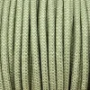 Câble luminaire rond thym et beige