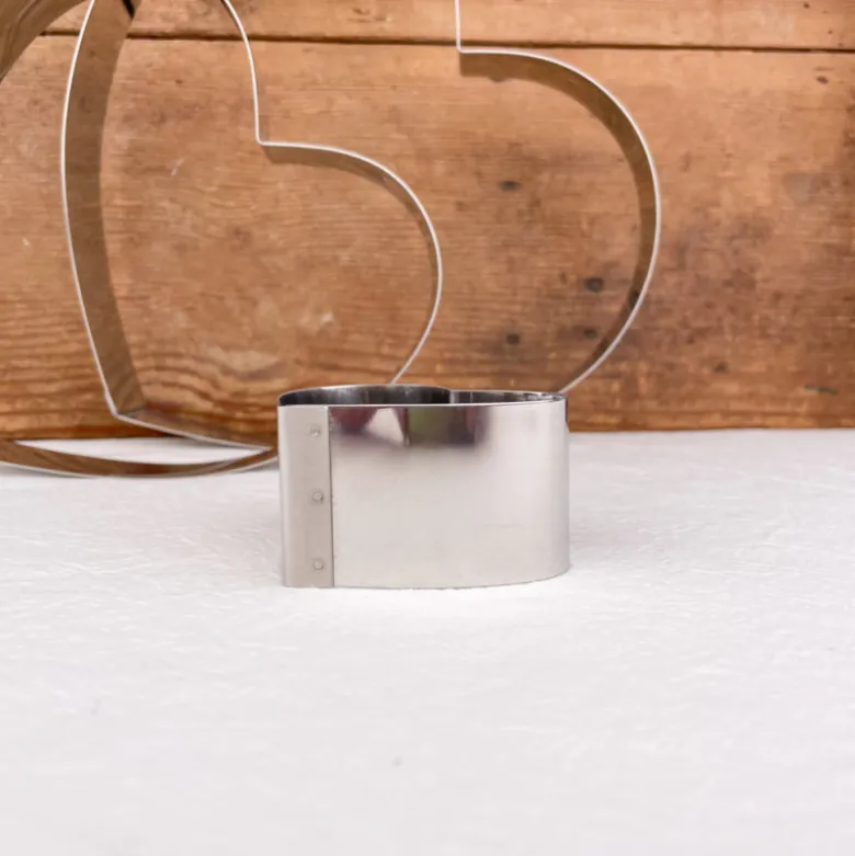 Cercle à pâtisser forme cœur DeBuyer