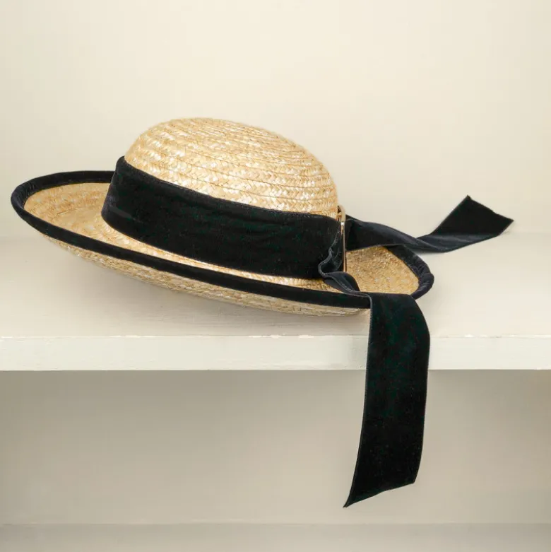 Chapeau breton paille
