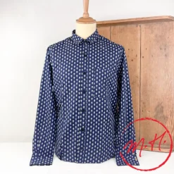 Chemise homme La Mouche bleu marine