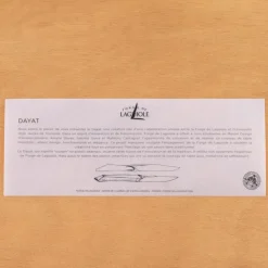 Coffret de 2 couteaux de table Dayat Laguiole