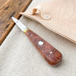 Coffret lancette à huître et protection cuir