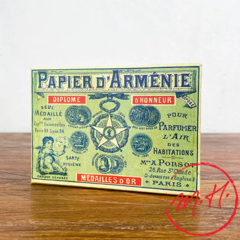 Coffret papier d'Arménie 1900 - 12 carnets