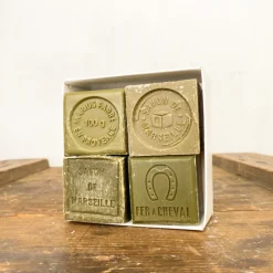 Coffret 4 savons de Marseille