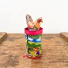 Coq mécanique en tôle