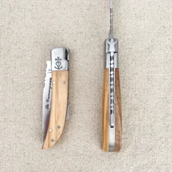 Couteau Le Camarguais Trident Olivier