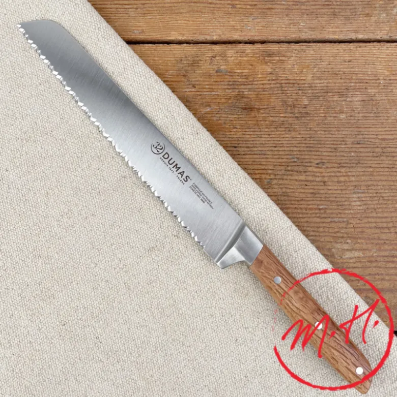 Couteau à pain 20 cm Chêne vert - Dumas