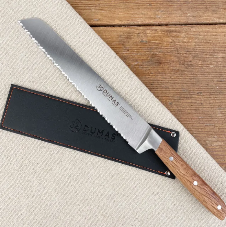 Couteau à pain 20 cm Chêne vert - Dumas
