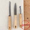 3 couteaux de cuisine