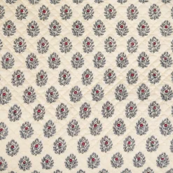 Couverture provençale aubépine 170 x 170 cm