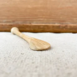 Cuillère à moutarde en buis
