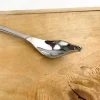 Cuillère plume en inox