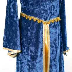 Déguisement robe Guenièvre bleue