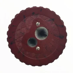 Double taille-crayon bordeaux