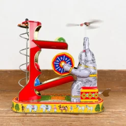Eléphant jongleur mécanique