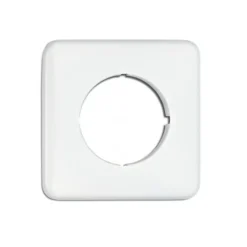 Enjoliveur carré duroplast blanc