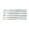 Ensemble de 6 mini-burins en inox
