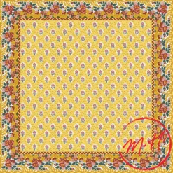 Foulard provençal jaune Souleiado