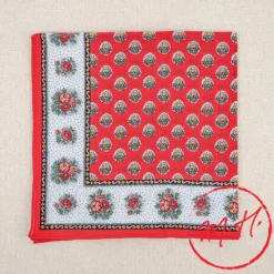 Foulard provençal rouge Souleiado