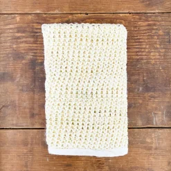 Gant de massage à sec en sisal