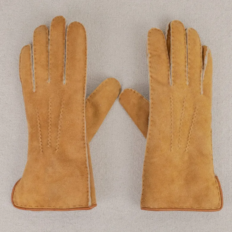 Gants agneau retourné