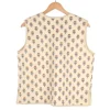 Gilet boutis provençal beige