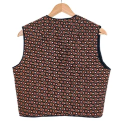 Gilet boutis treille noir