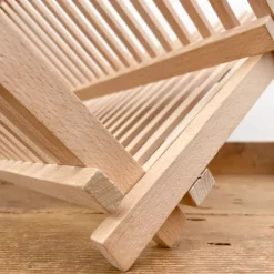 Égouttoir pliant en bois