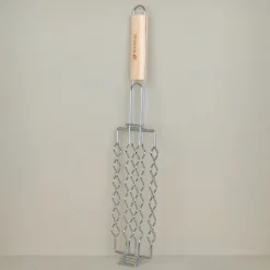 Grille barbecue double 6 saucisses
