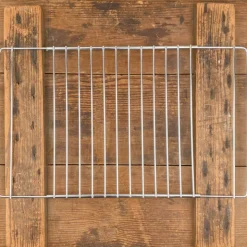Grille de four extensible chromée - de 38,5 à 55 cm