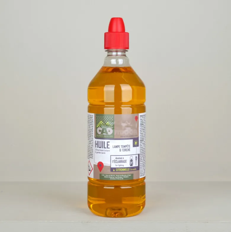 Huile citronnelle pour lampe tempête