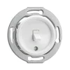 Interrupteur va & vient en duroplast blanc